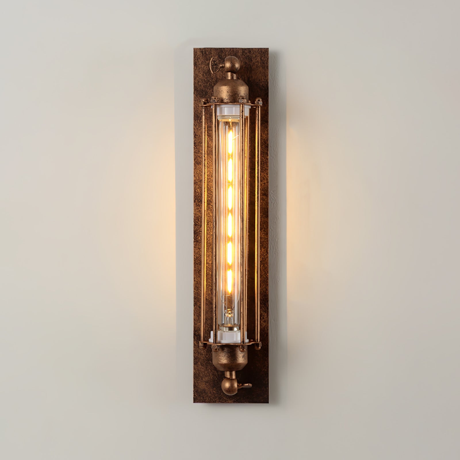 FENWICK VINTAGE BRASS WALL SCONCE