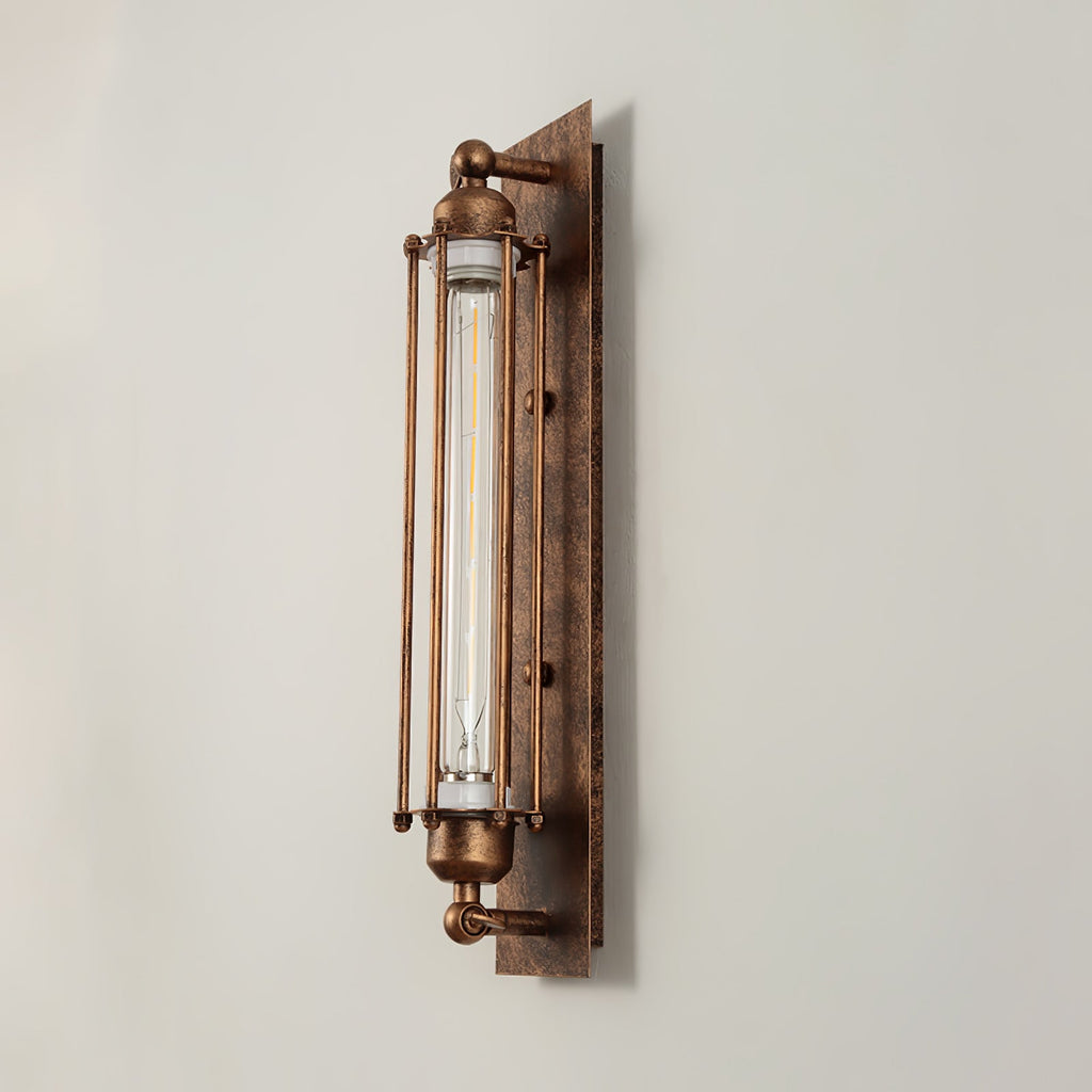 FENWICK VINTAGE BRASS WALL SCONCE