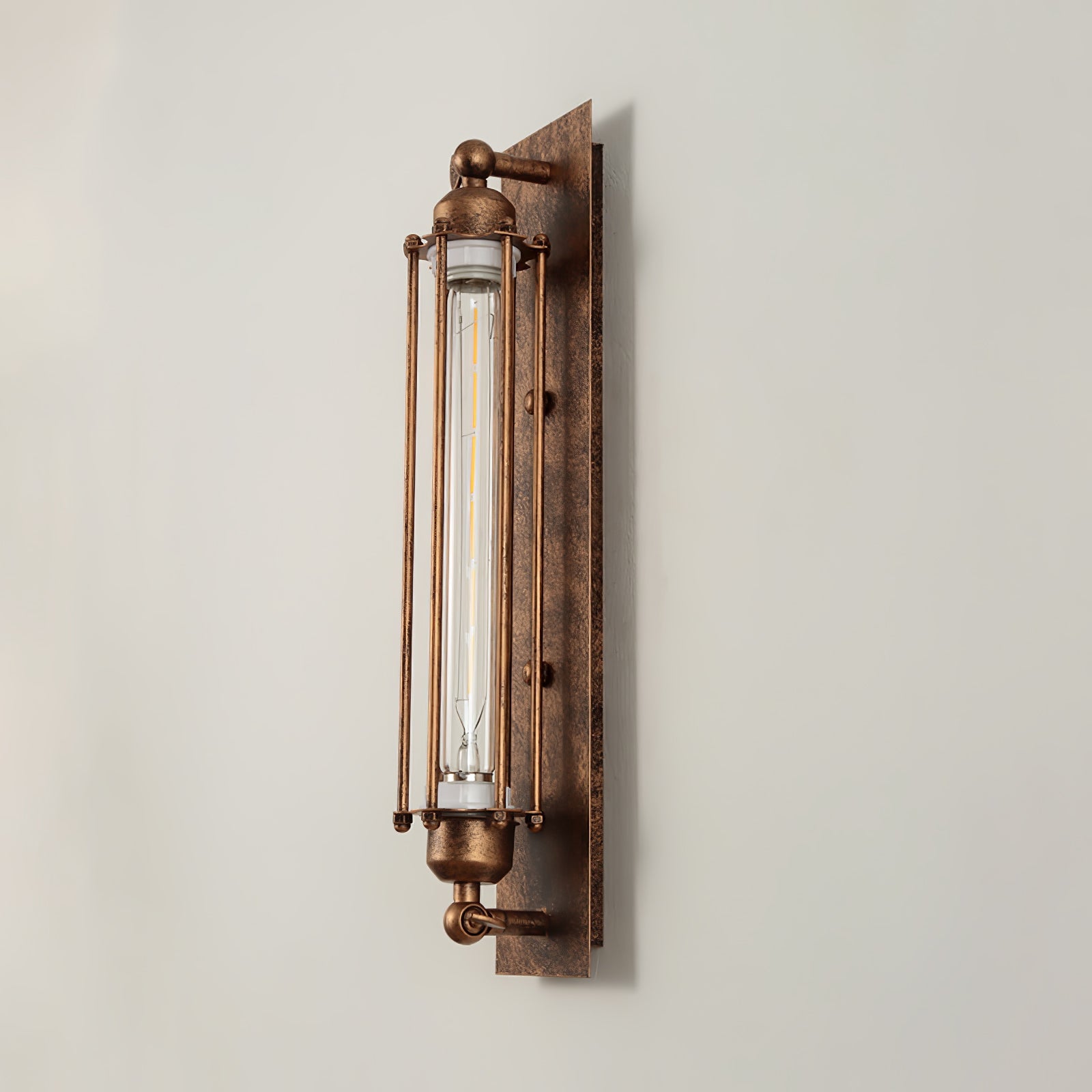 FENWICK VINTAGE BRASS WALL SCONCE