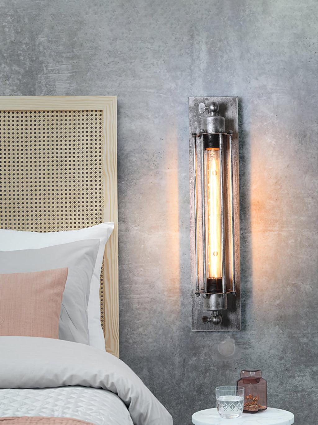 FENWICK VINTAGE BRASS WALL SCONCE