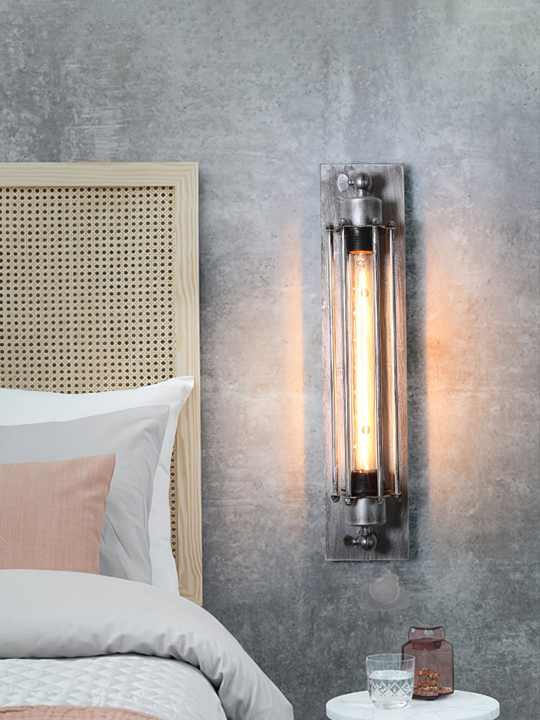 FENWICK VINTAGE BRASS WALL SCONCE