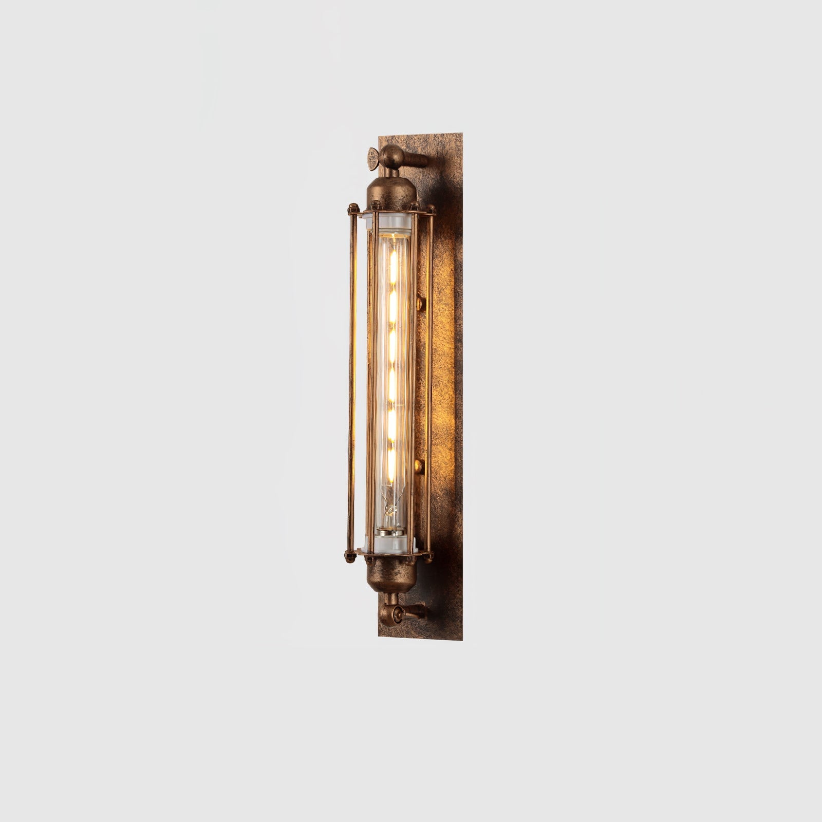FENWICK VINTAGE BRASS WALL SCONCE