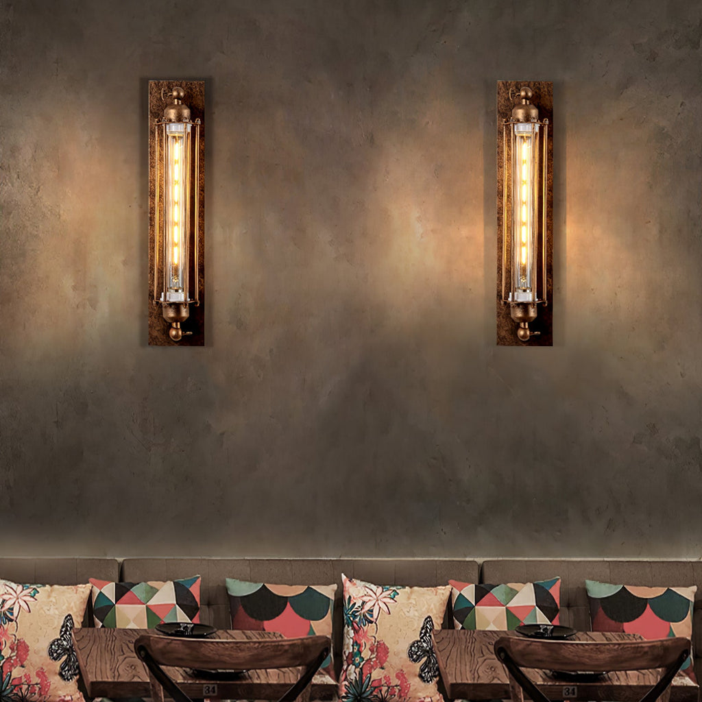 FENWICK VINTAGE BRASS WALL SCONCE