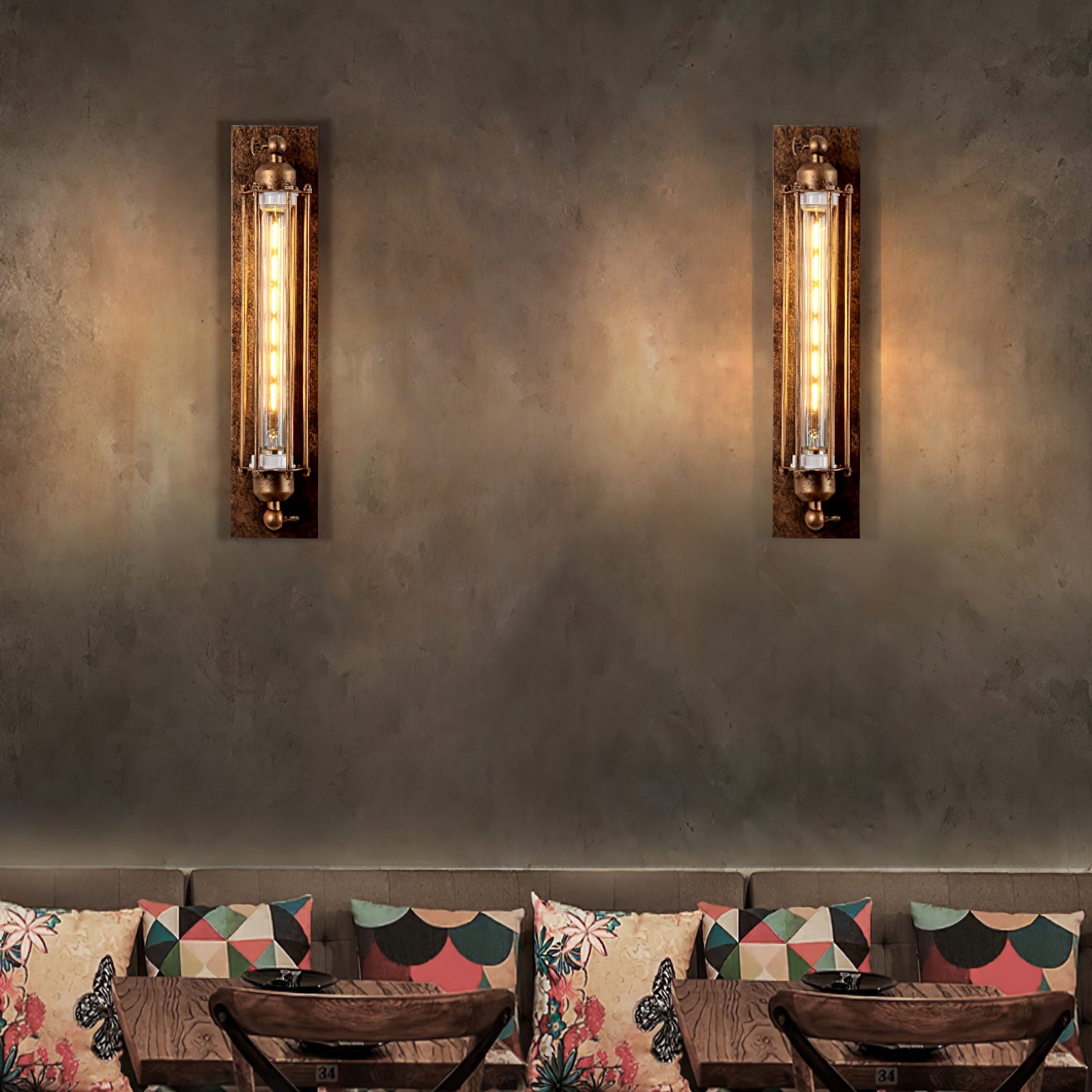 FENWICK VINTAGE BRASS WALL SCONCE