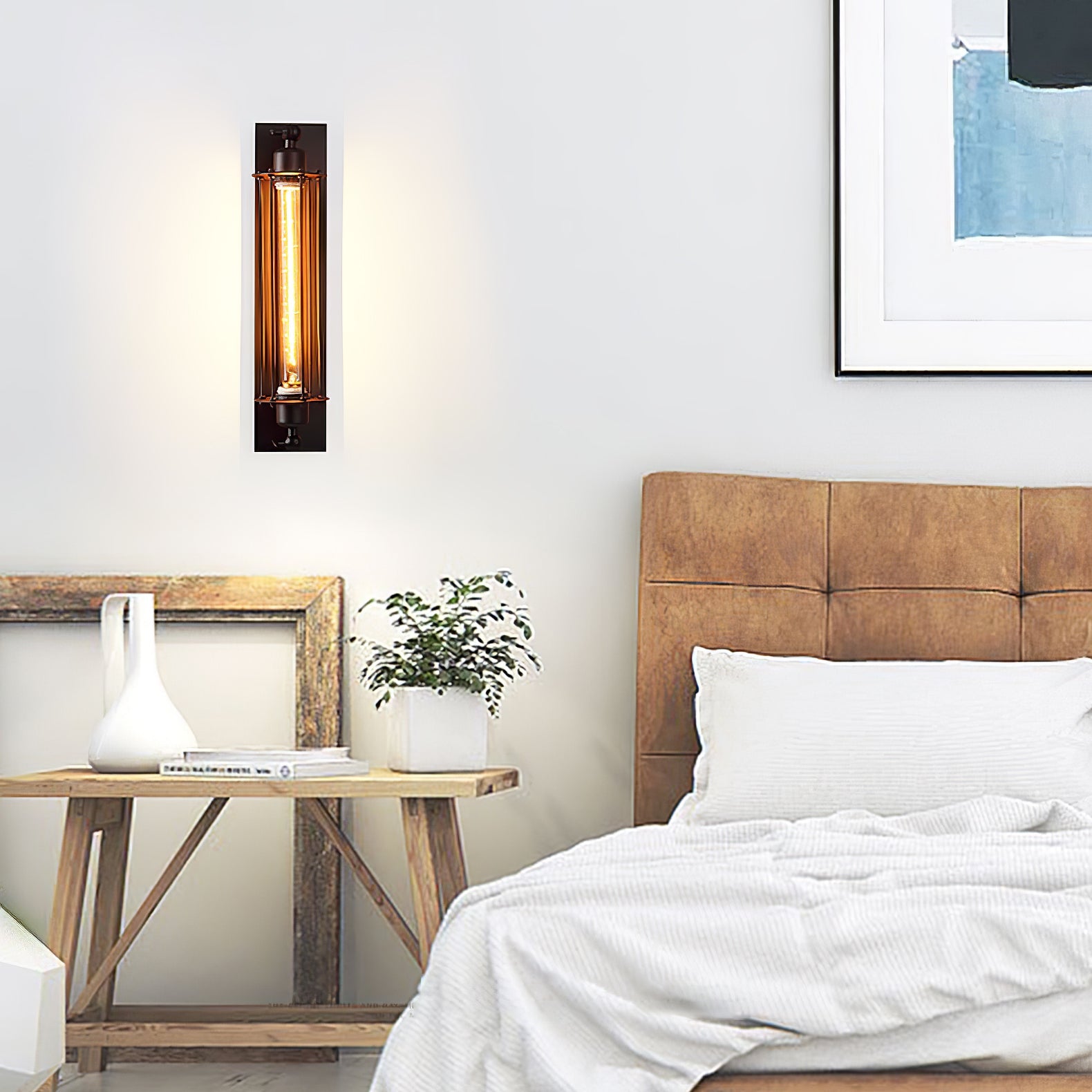 FENWICK VINTAGE BRASS WALL SCONCE