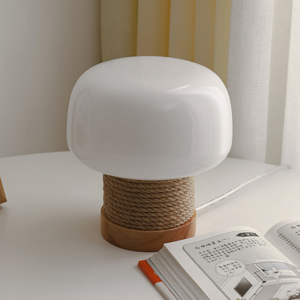 WINTHROP GLAZED CERAMIC TABLE LANTERN