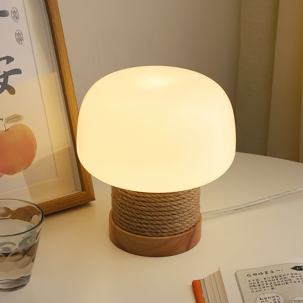 WINTHROP GLAZED CERAMIC TABLE LANTERN