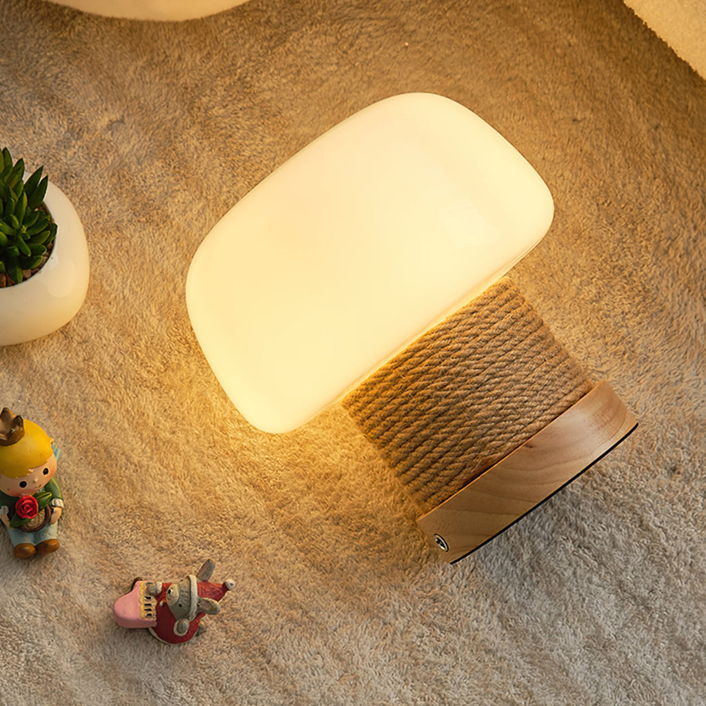 WINTHROP GLAZED CERAMIC TABLE LANTERN