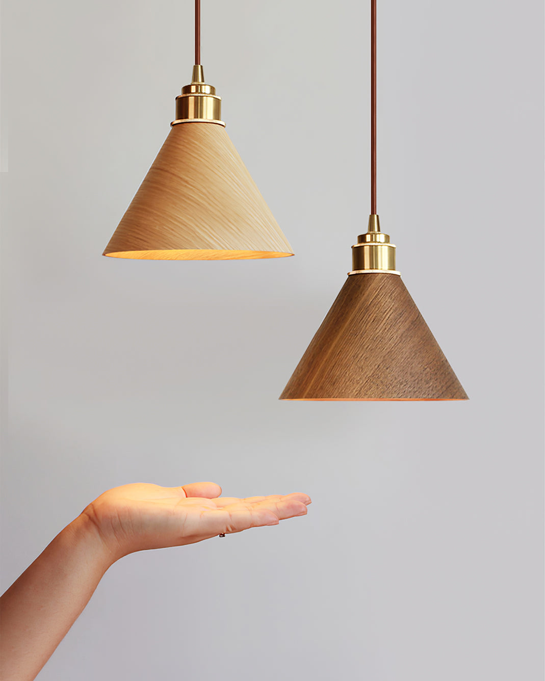 HEATHCLIFF RUSTIC WOODEN HANGING LANTERN