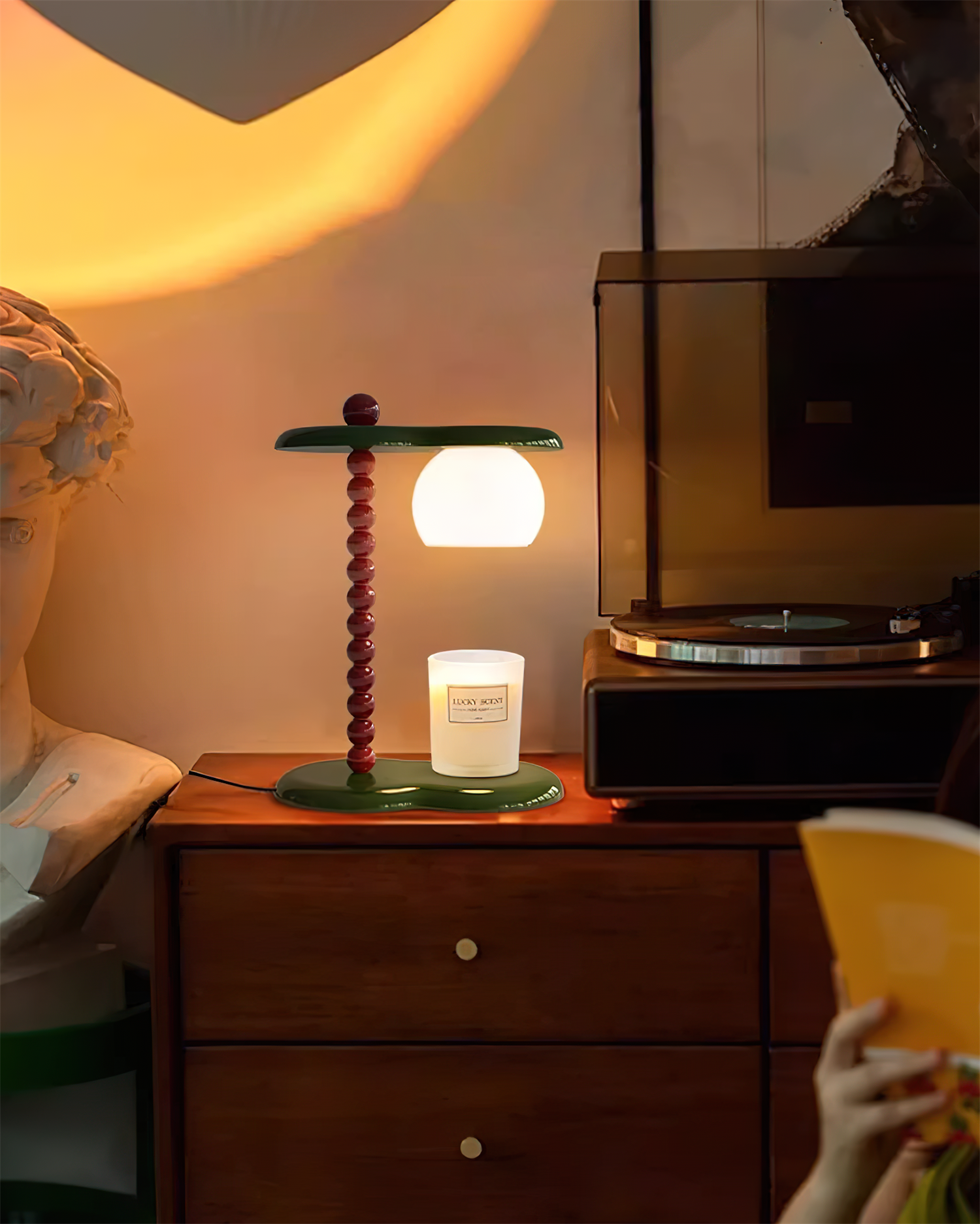 FENWICK GLOWING WICK LAMP