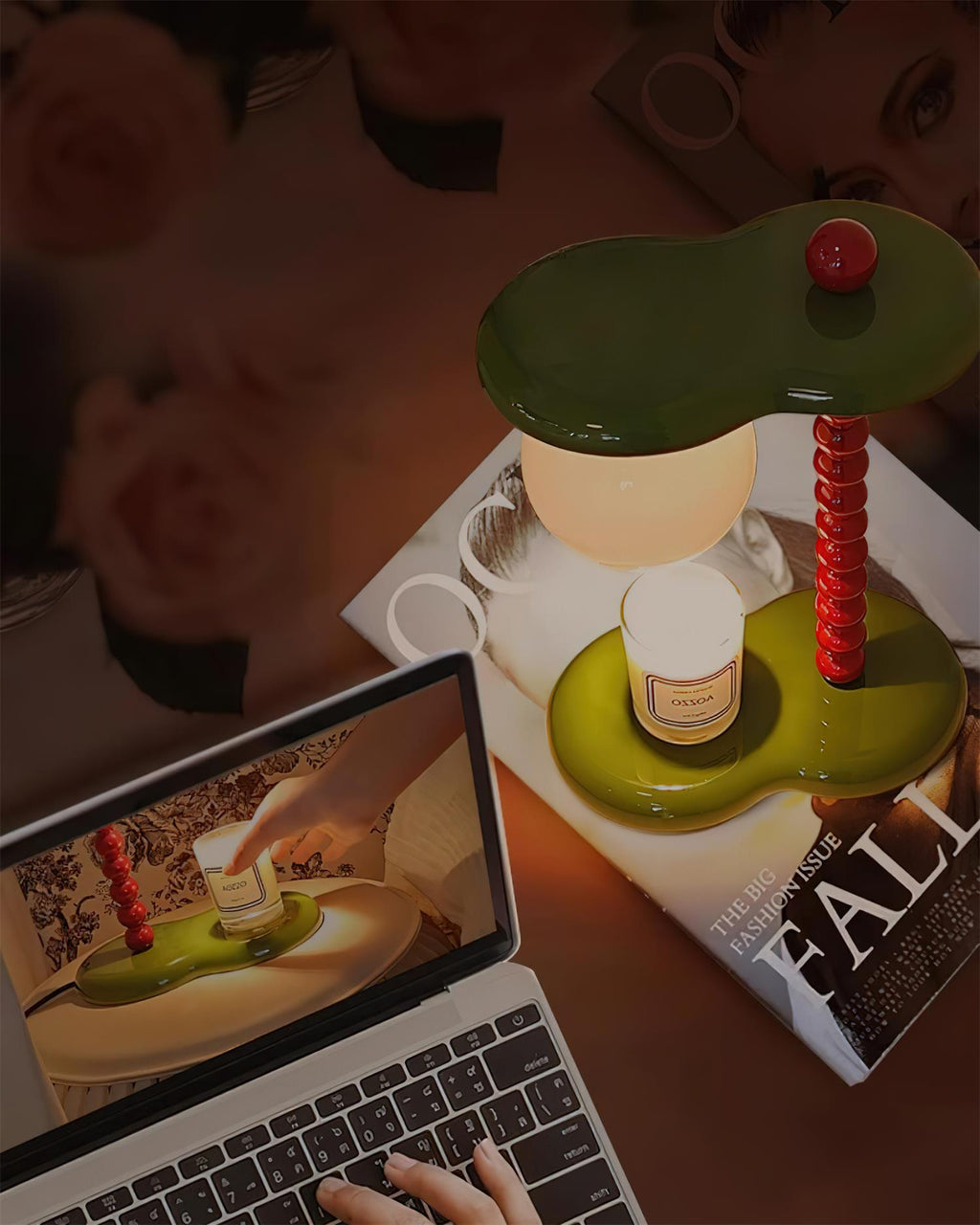 FENWICK GLOWING WICK LAMP
