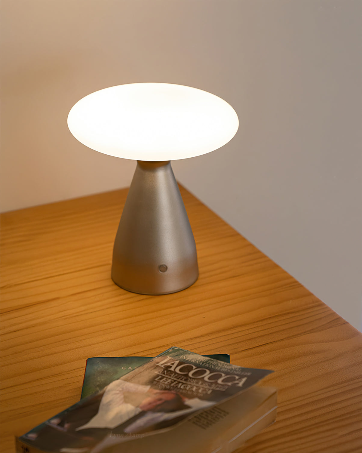 FENWICK RUSTIC BRASS TABLE LANTERN