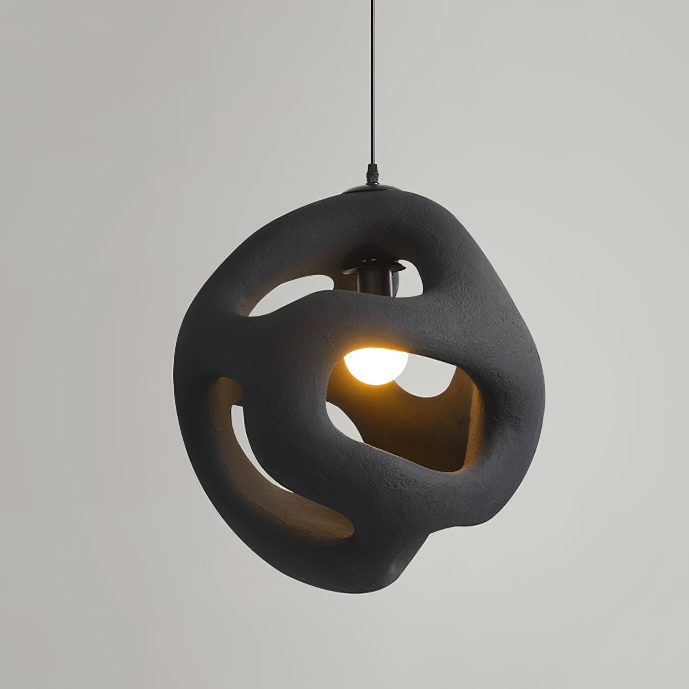 RAVENSTONE CRYSTAL DROPLET HANGING LANTERN