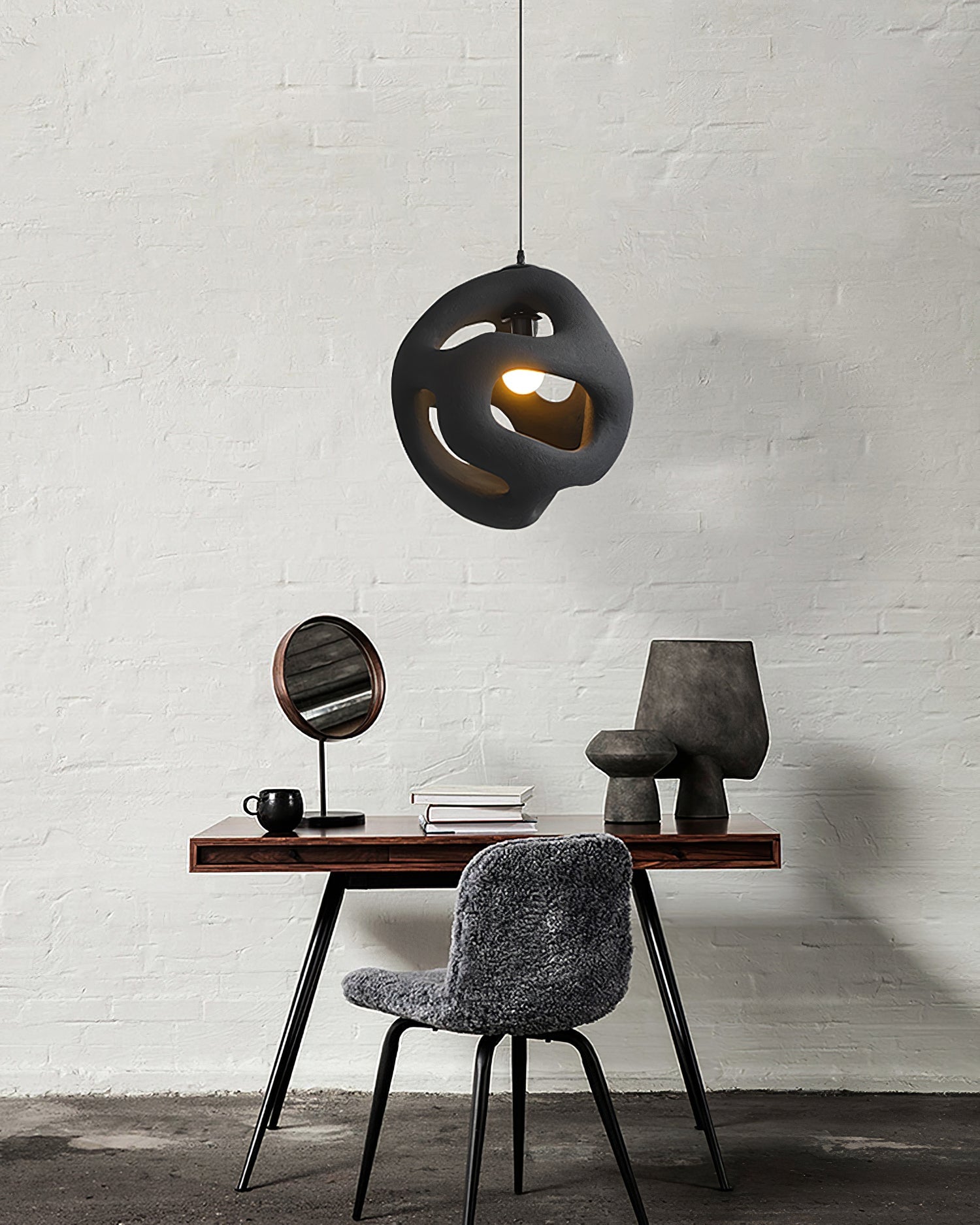 RAVENSTONE CRYSTAL DROPLET HANGING LANTERN