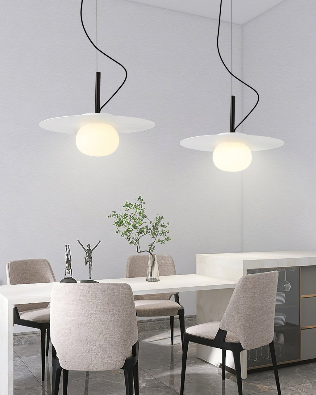 CHISWICK CIRCULAR RAY PENDANT
