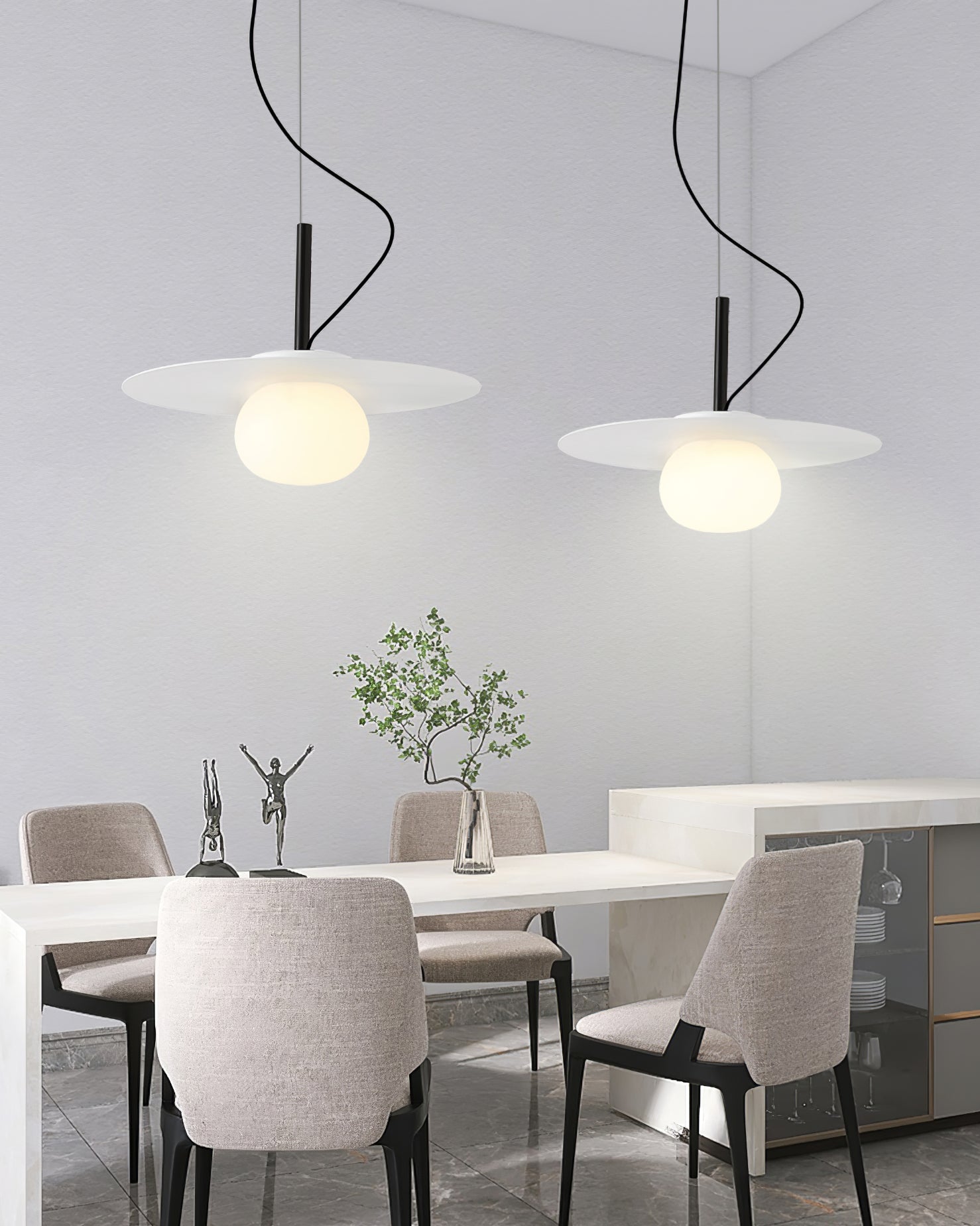 CHISWICK CIRCULAR RAY PENDANT
