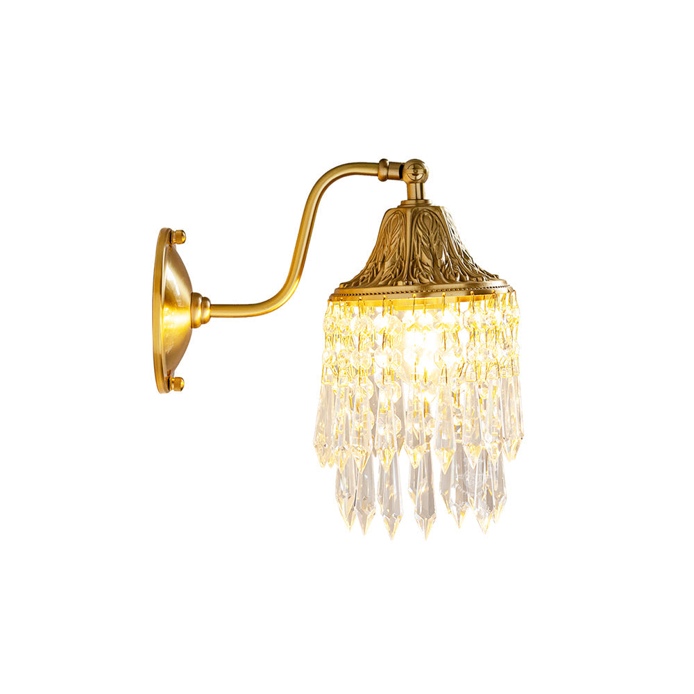 WINTHORPE CRYSTAL EMBELLISHED WALL SCONCE