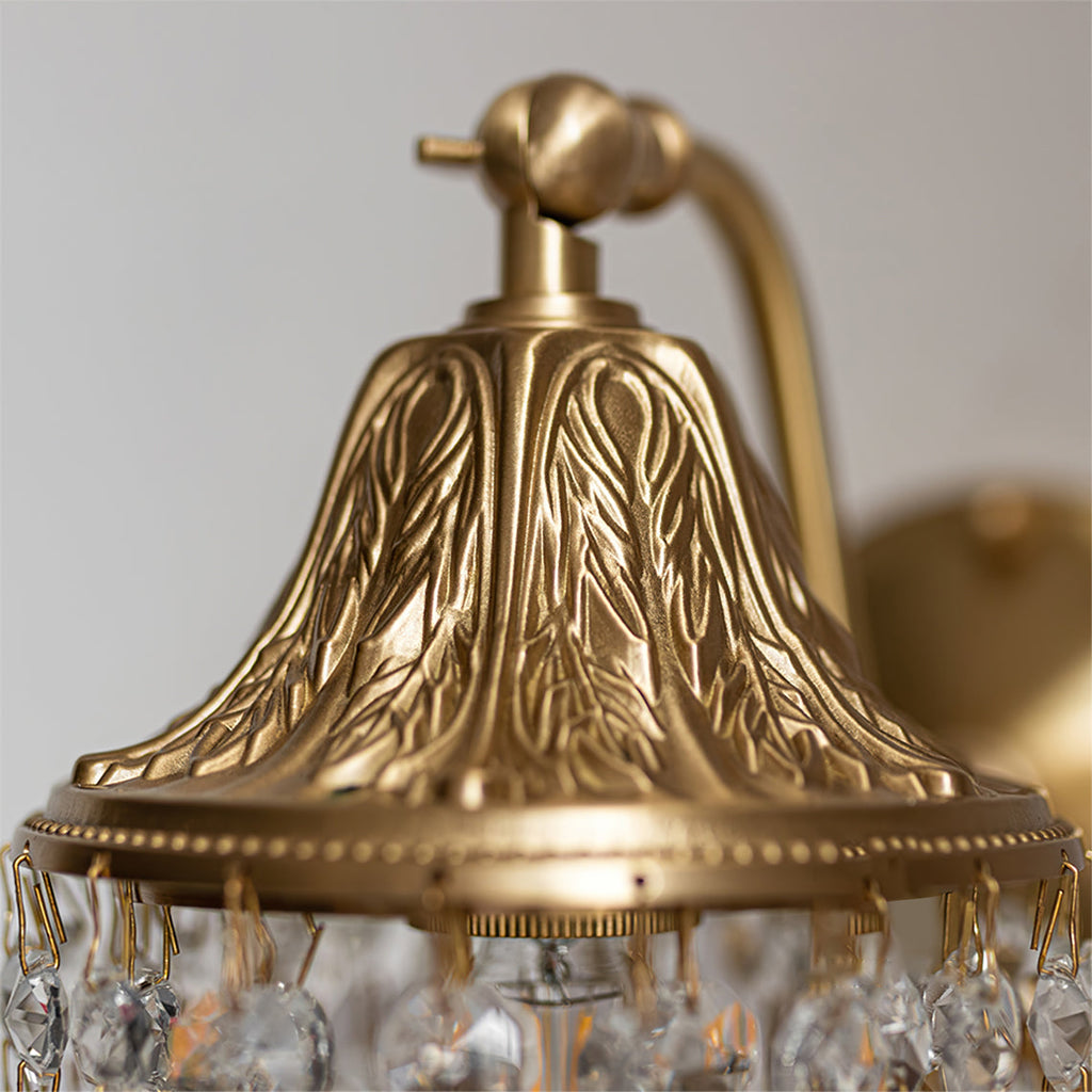WINTHORPE CRYSTAL EMBELLISHED WALL SCONCE