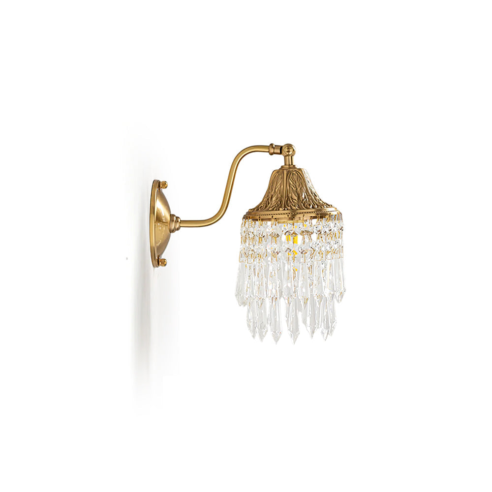 WINTHORPE CRYSTAL EMBELLISHED WALL SCONCE