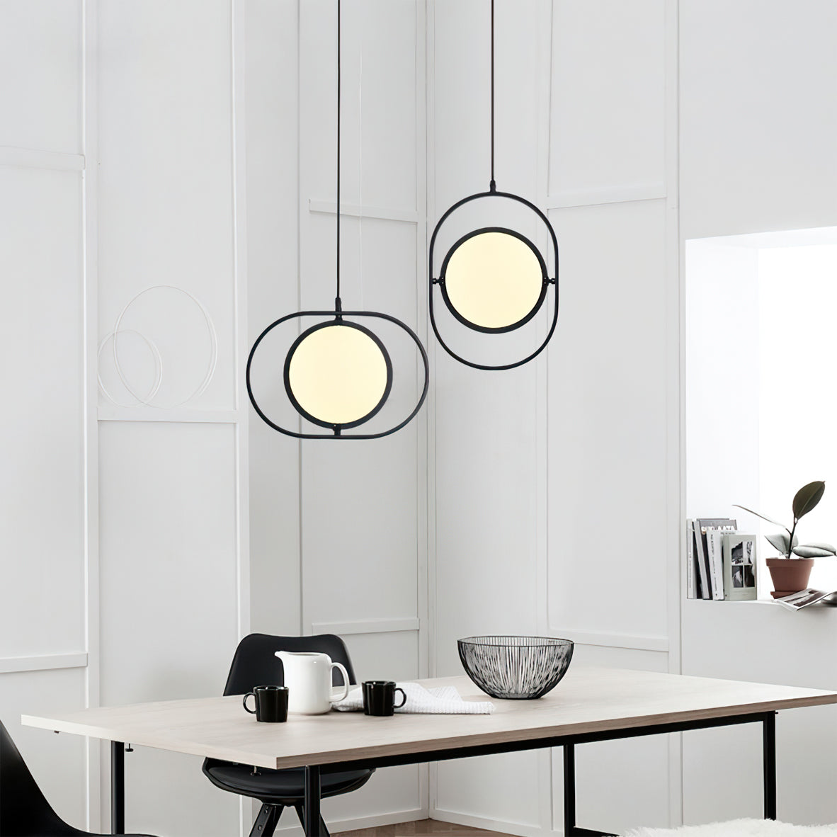 WINTHORPE CIRCULAR HANGING LAMP