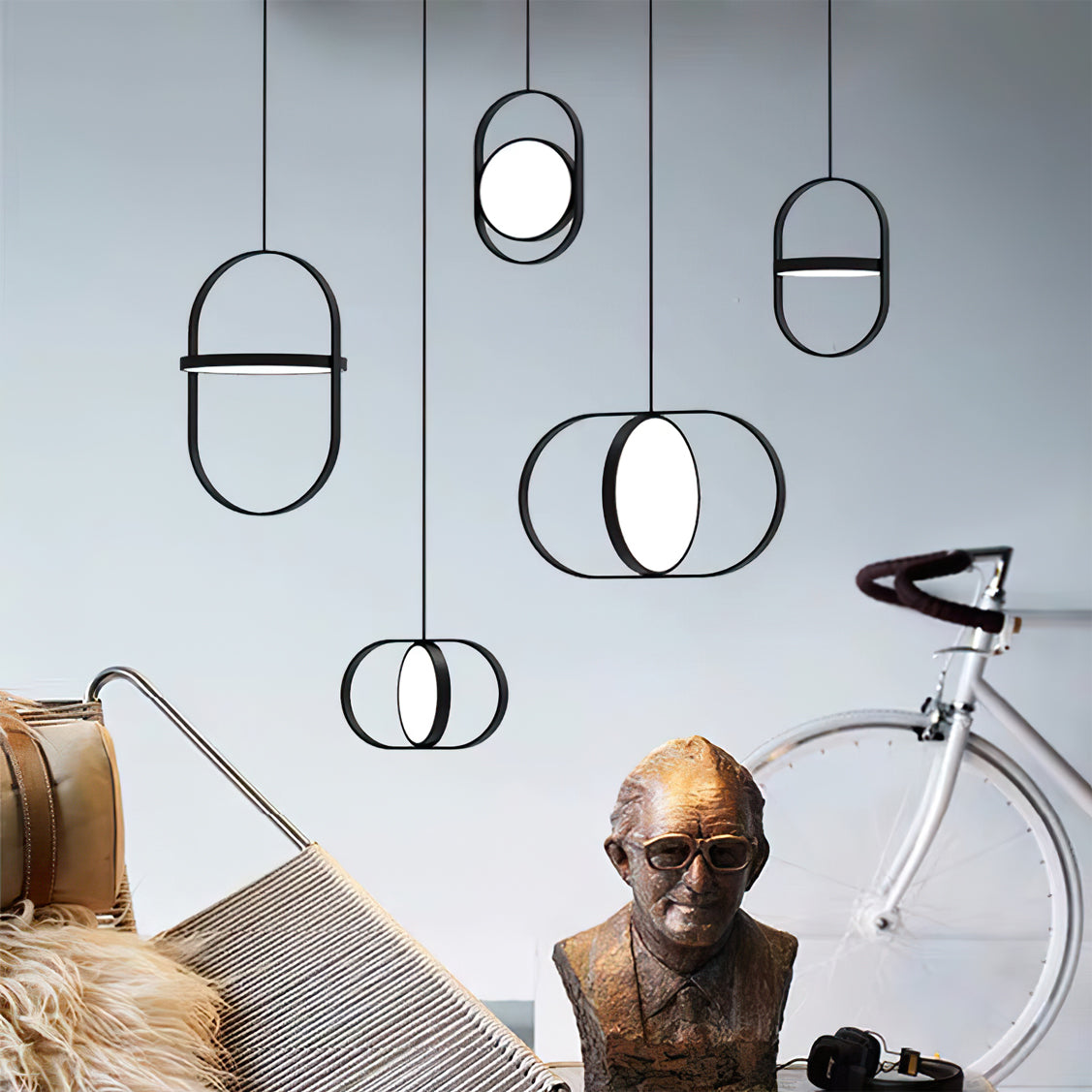 WINTHORPE CIRCULAR HANGING LAMP