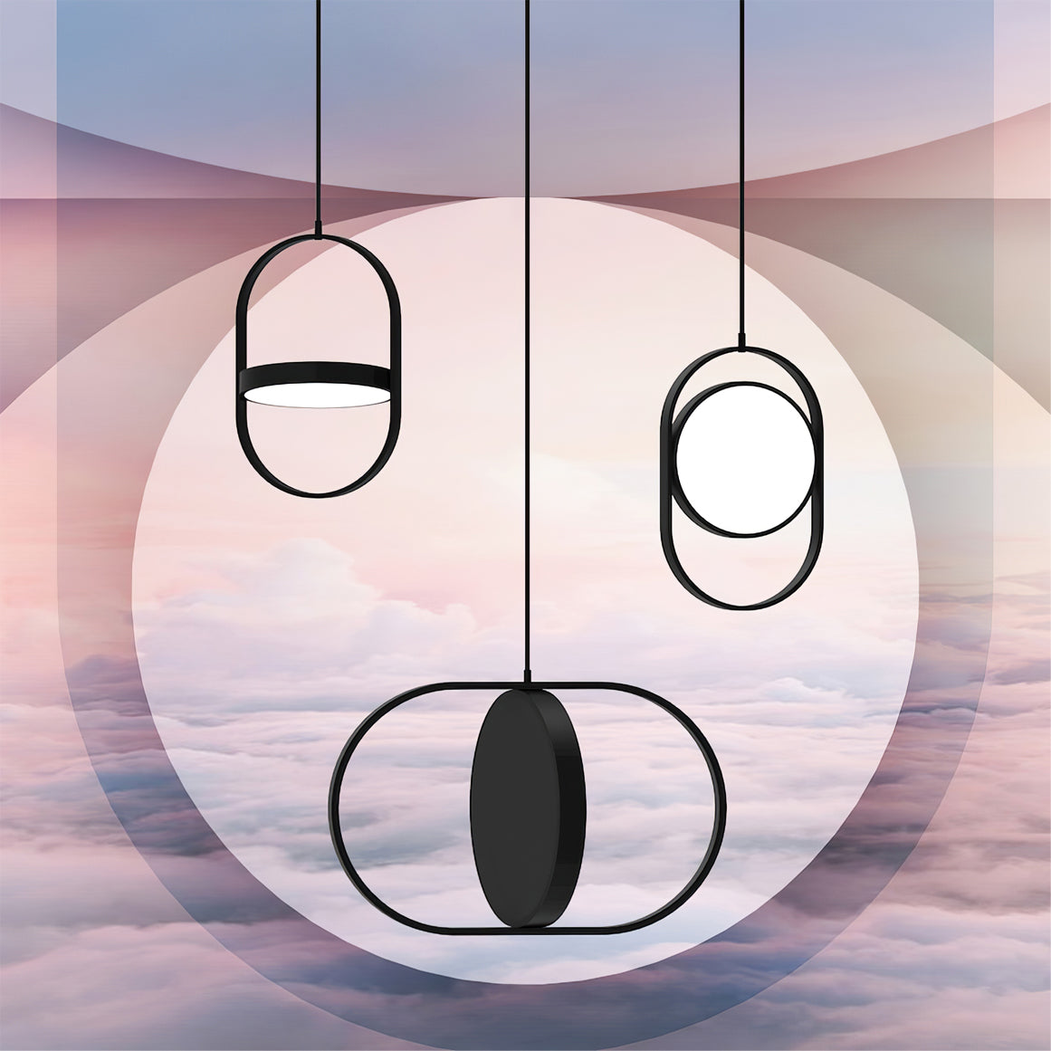 WINTHORPE CIRCULAR HANGING LAMP