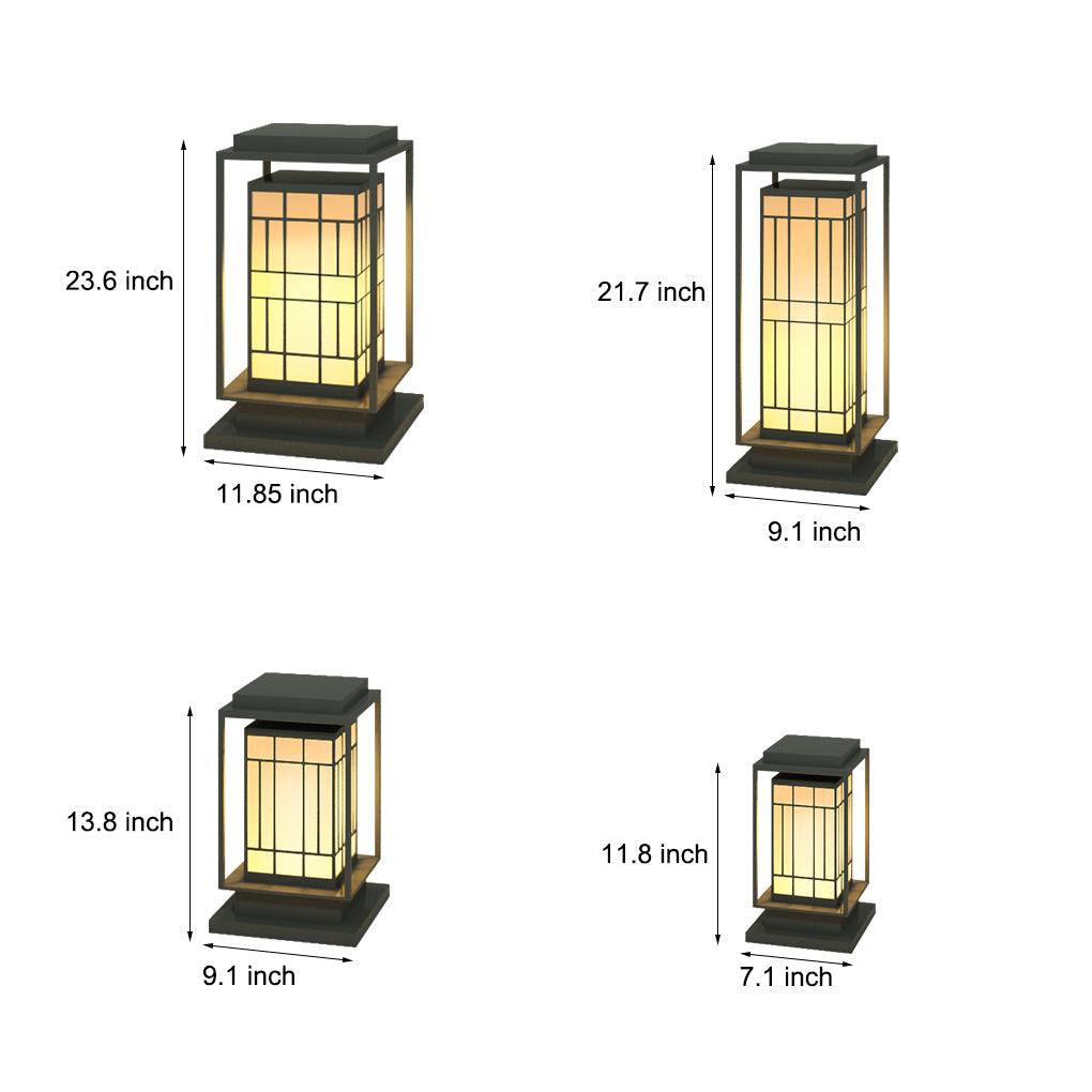 YORKSHIRE SOLAR LANTERNS WITH ORIENTAL FLAIR FOR GARDEN PATHWAYS