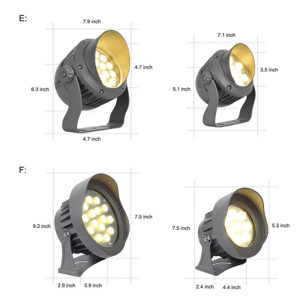 WINTERBOURNE GROUND ILLUMINATOR FOR GARDEN TREES