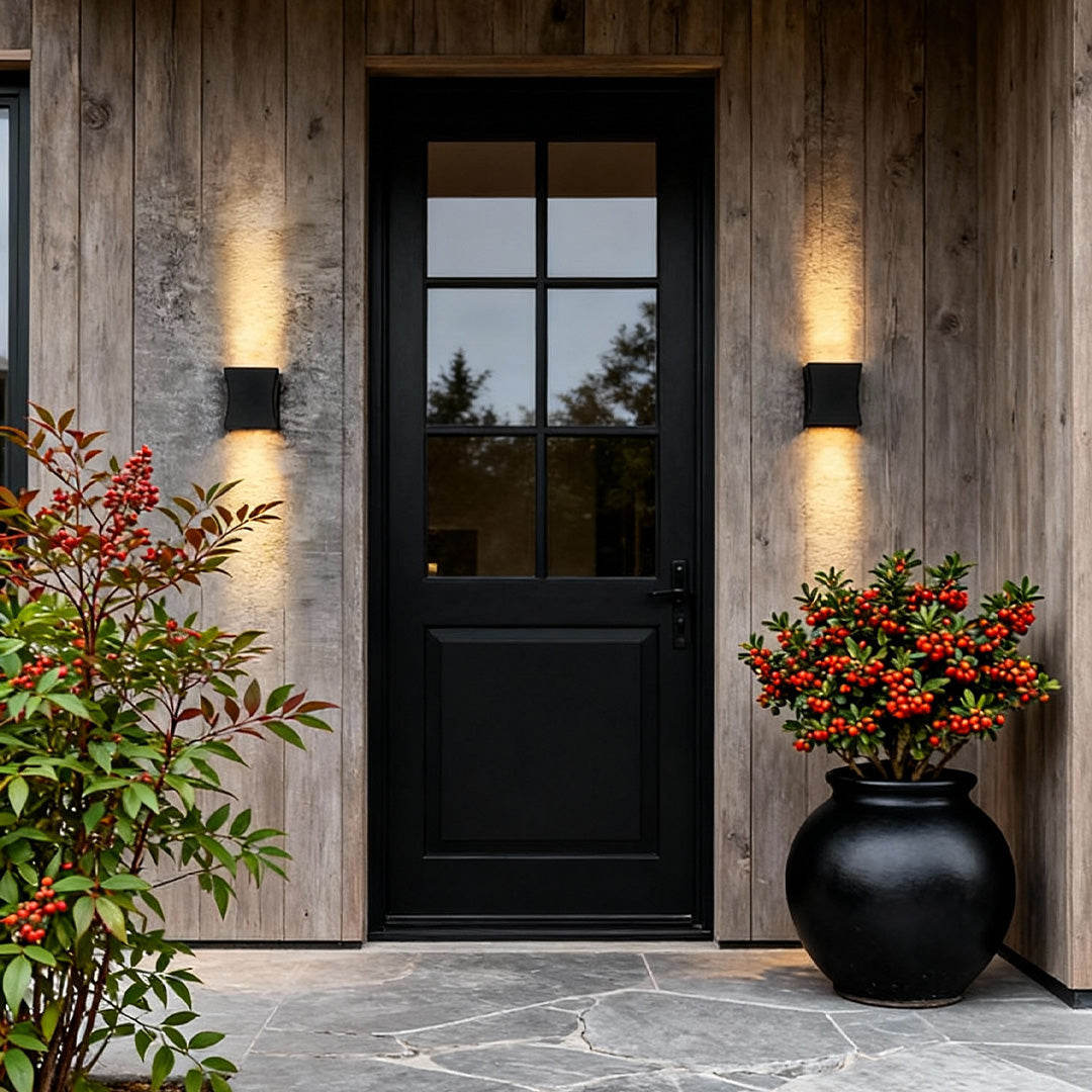 WINTHROP DUAL-ANGLE LED EXTERIOR WALL SCONCE