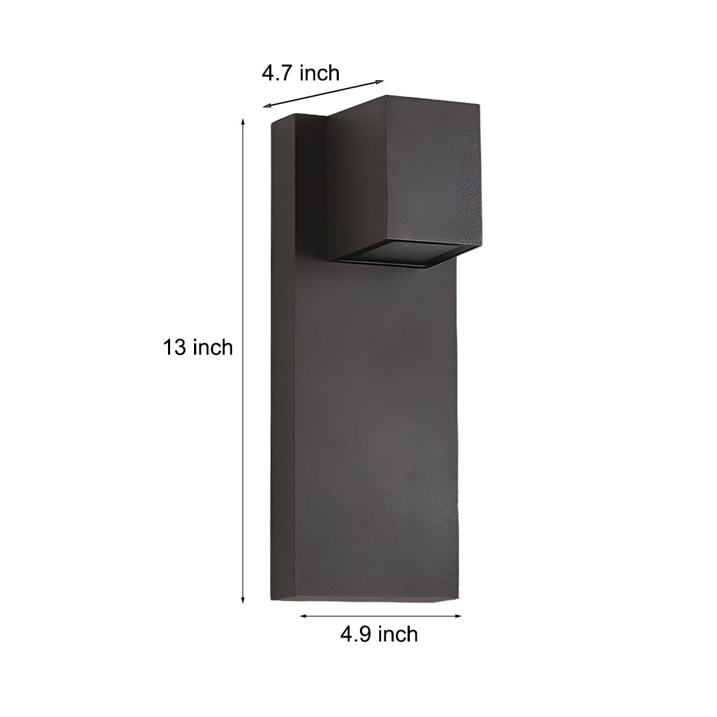 WINDSOR SQUARE AQUA SHIELD WALL LIGHTING