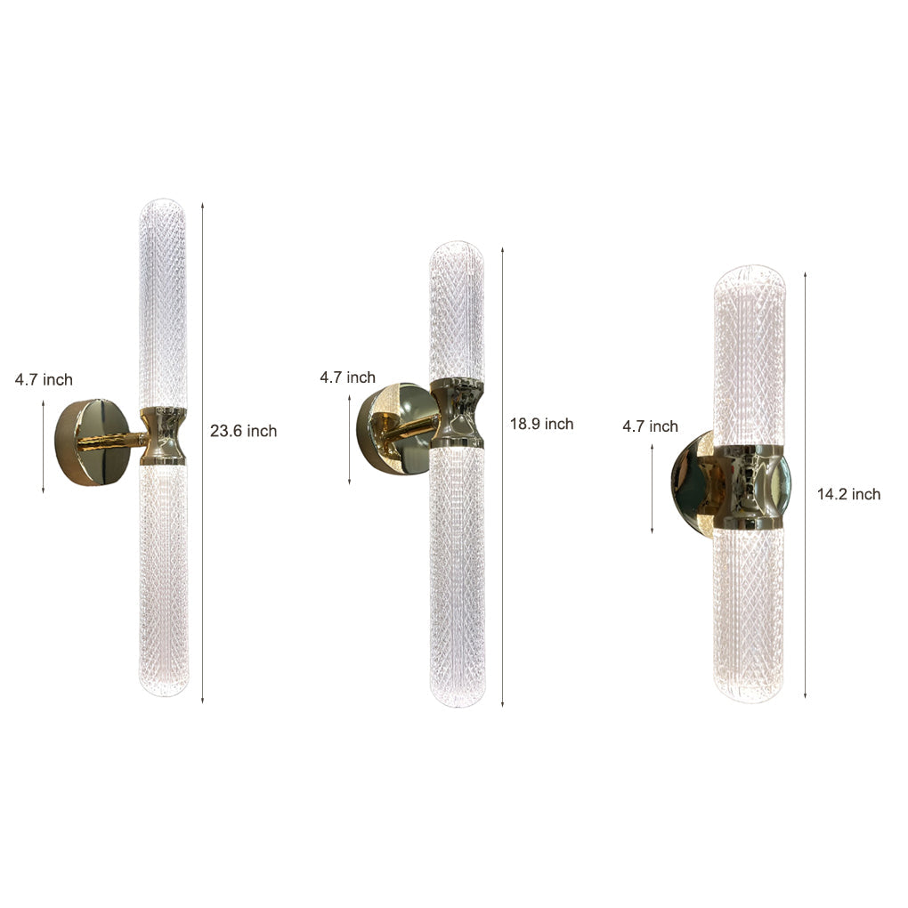 HEATHCLIFF TRIPLE DIMENSION LED WALL SCONCE