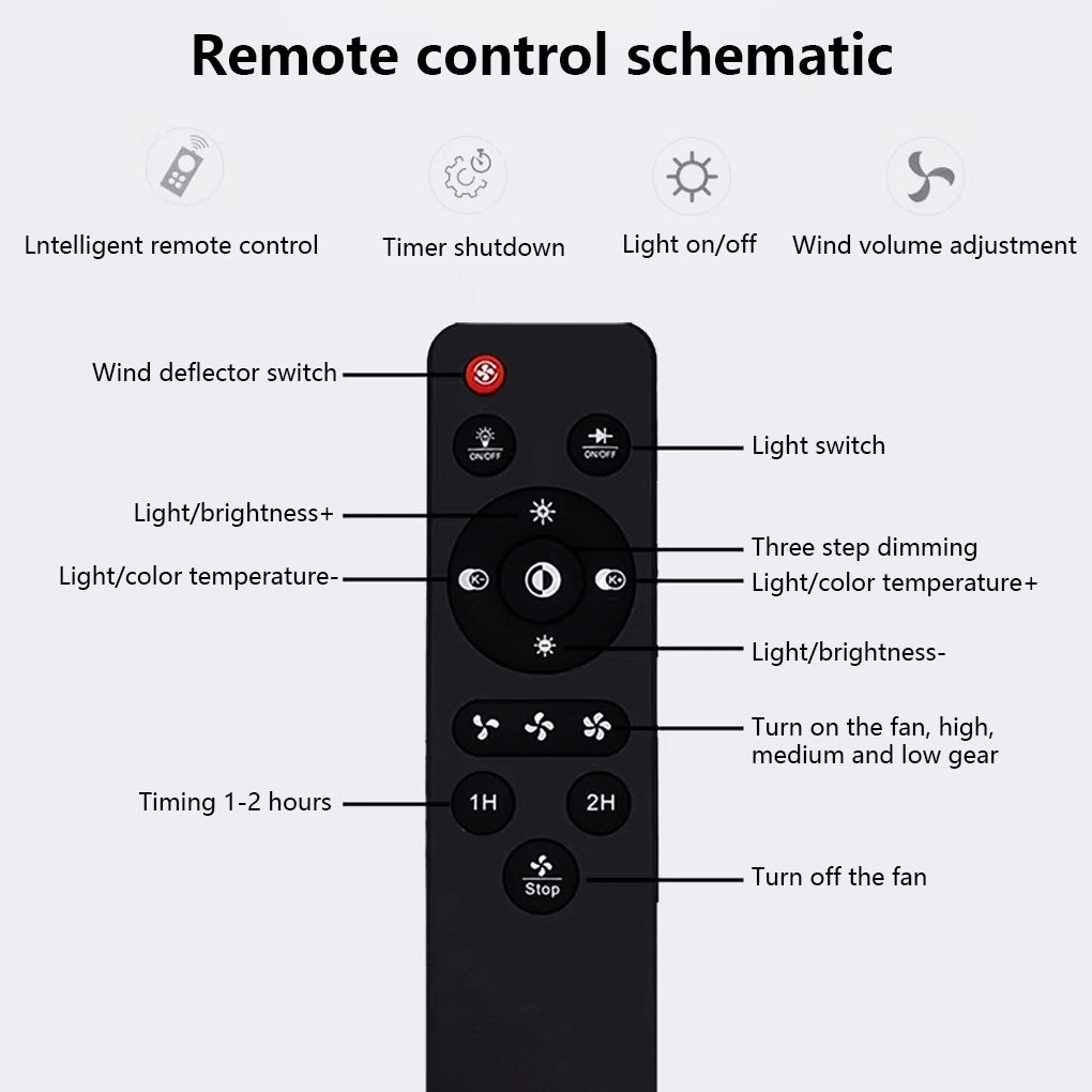 WINDSOR WHISPER CIRCULAR LED CEILING FAN WITH REMOTE CONTROL