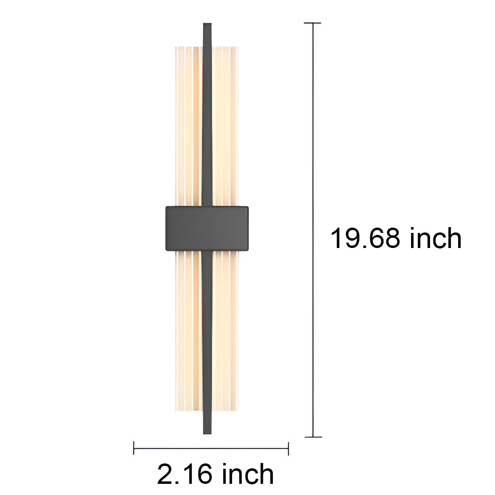 WINCHESTER RECTANGULAR WARM GLOW WALL SCONCE