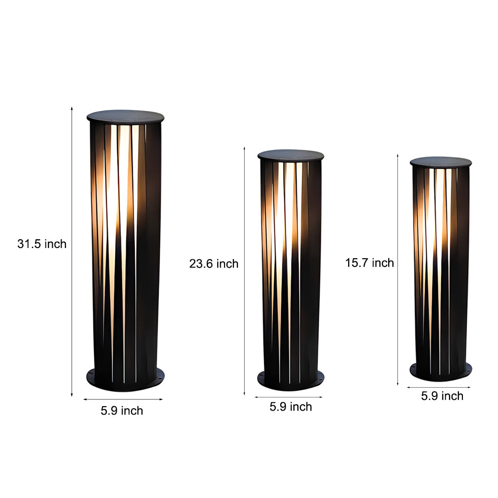 RAVENHALL GEOMETRIC SOLAR GLOW PATH LIGHTS