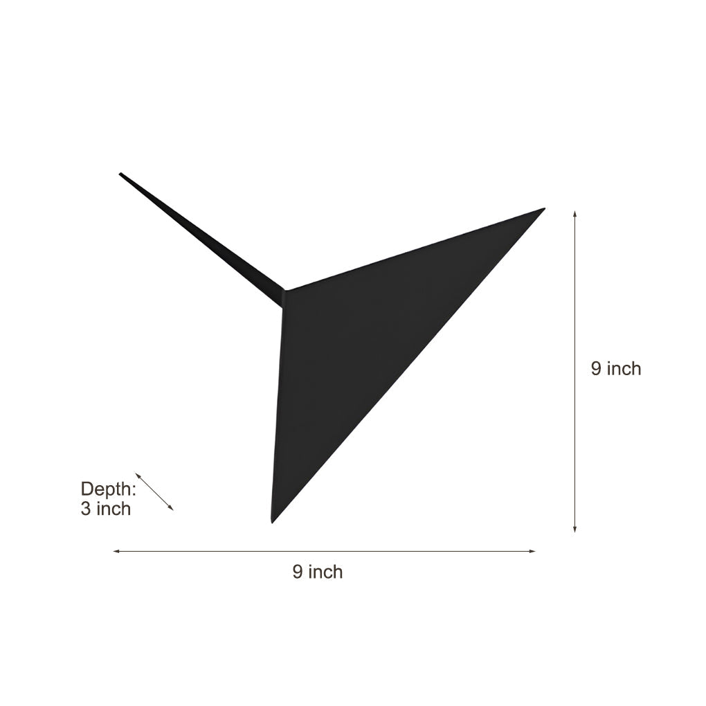 WINTHORPE TRIANGULAR LED WALL BRACKET LIGHT