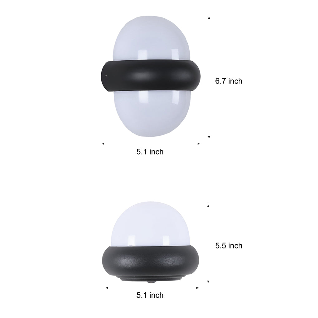 WINDSOR WATERPROOF LED WALL APPLIQUE WITH DUAL LIGHTING