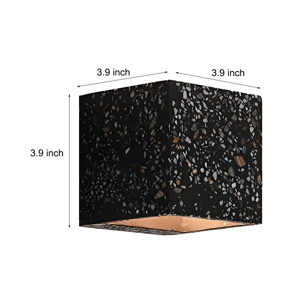 WINTHORPE GEOMETRIC DUAL-FINISH WALL SCONCE