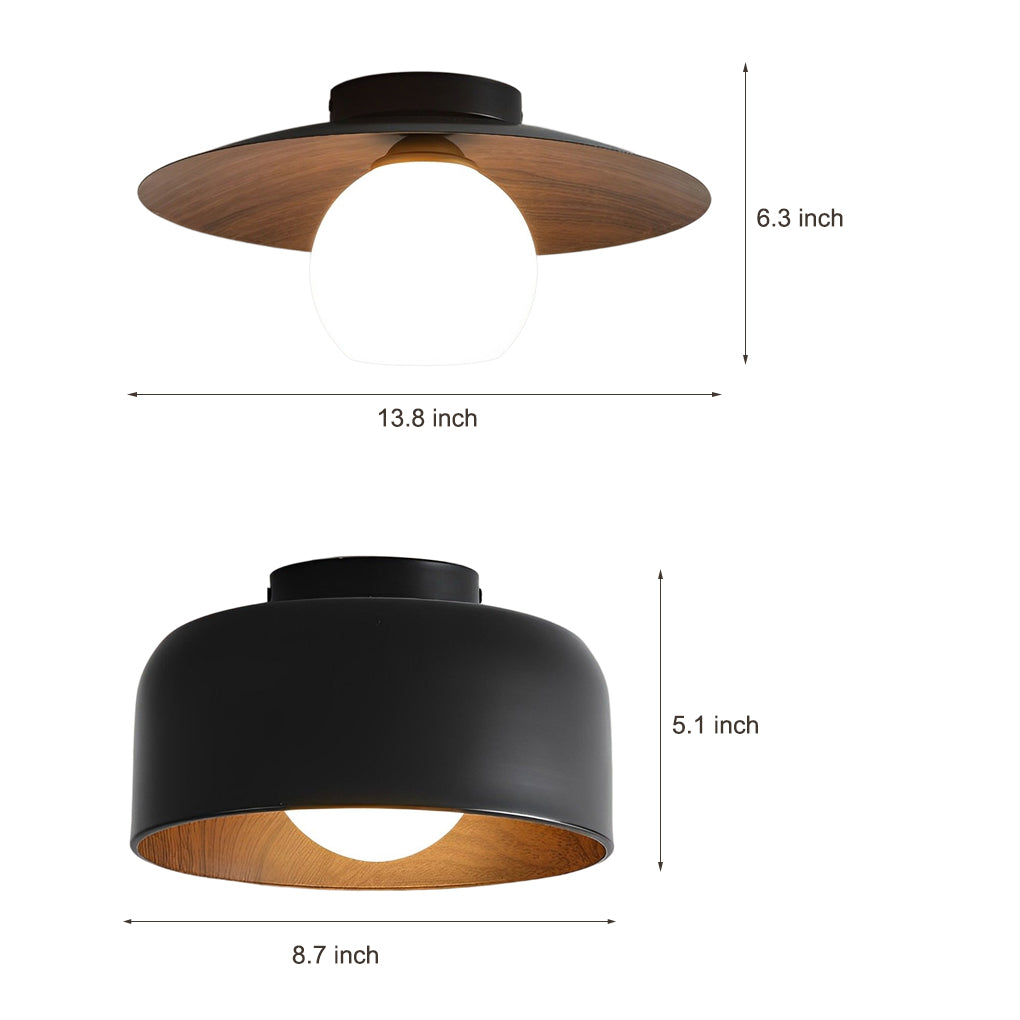FENWICK CIRCULAR LED SKYLIGHT FLUSH MOUNT