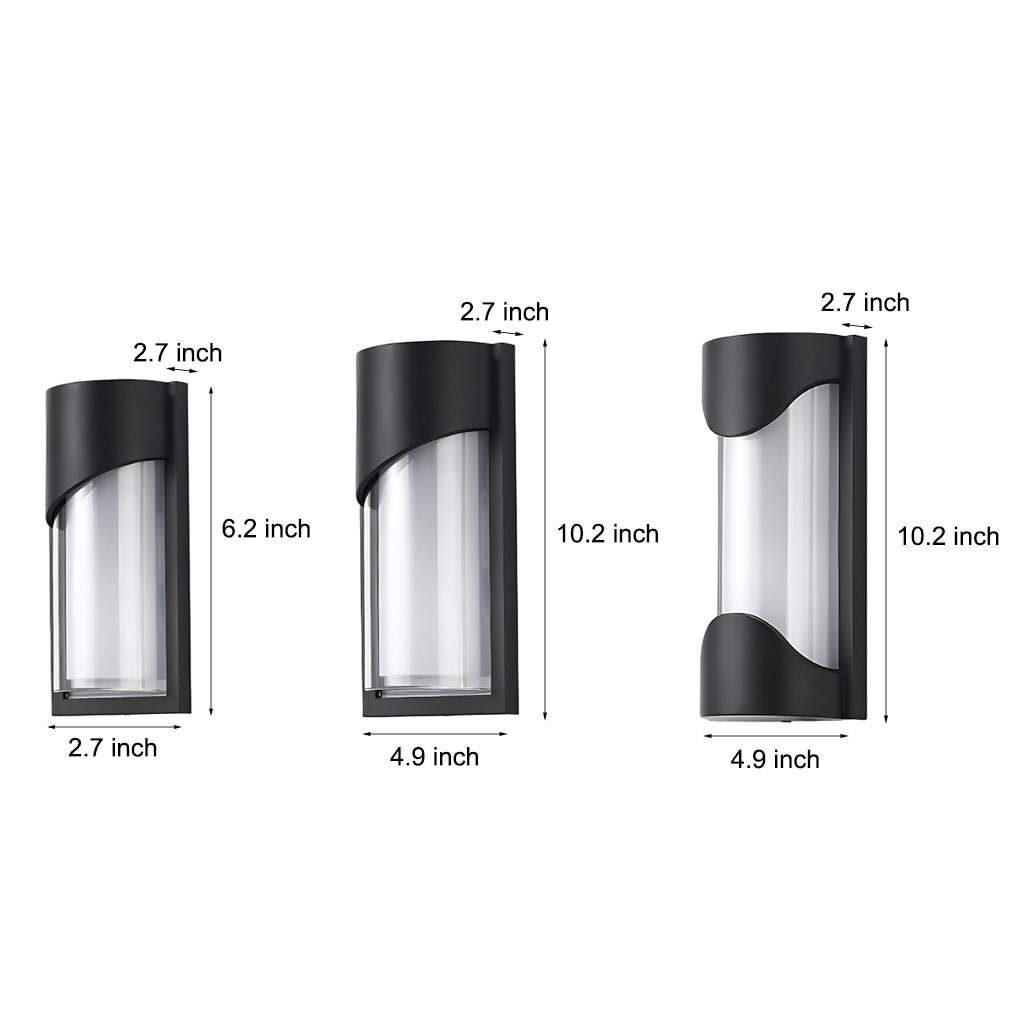 RAVENHURST AQUA-RESISTANT LED EXTERIOR WALL LIGHTING