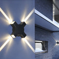 WINTHROP NIGHTFALL LED WALL SCONCE - Waterproof Black Modern Design