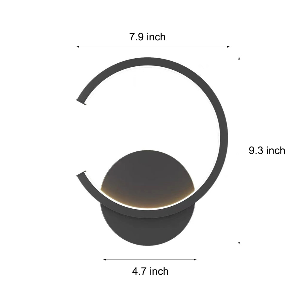 WINTHROP CIRCULAR DIMMABLE LED WALL SCONCE
