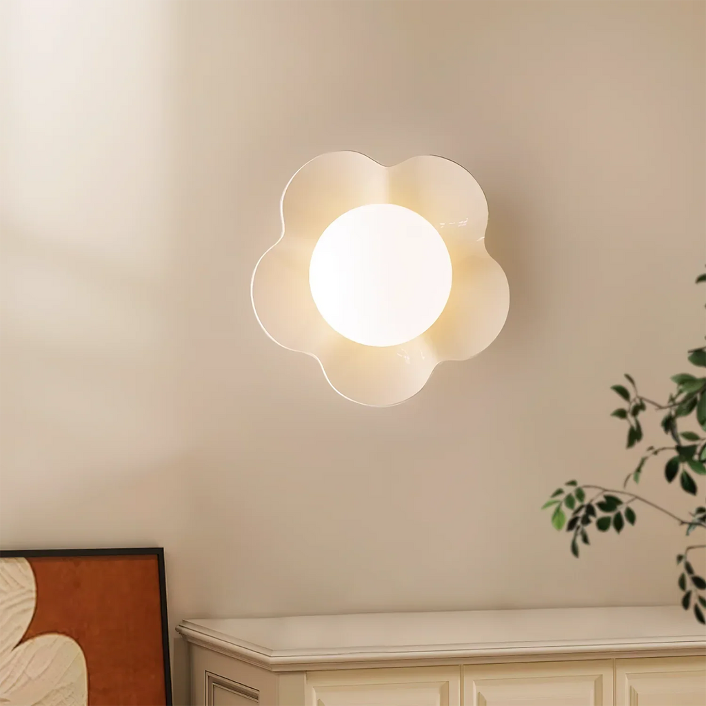 Rosette Bloom Illuminating Sconce