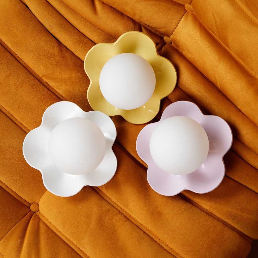Rosette Bloom Illuminating Sconce