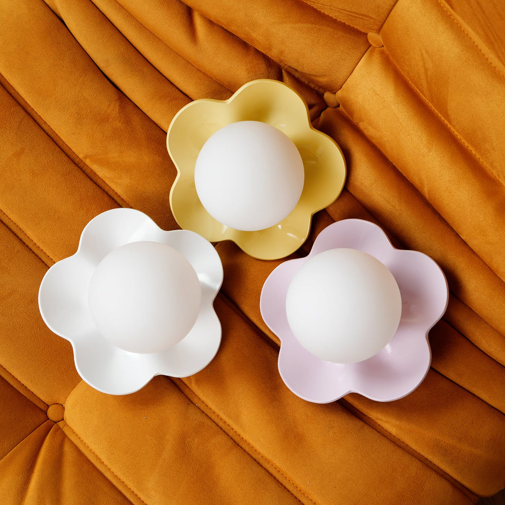 Rosette Bloom Illuminating Sconce