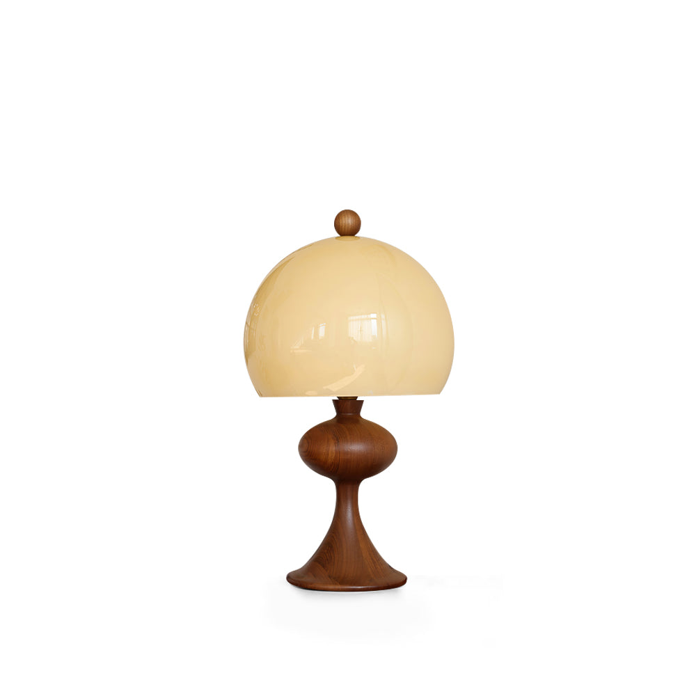 PELHAM RUSTIC WOODEN TABLE LANTERN