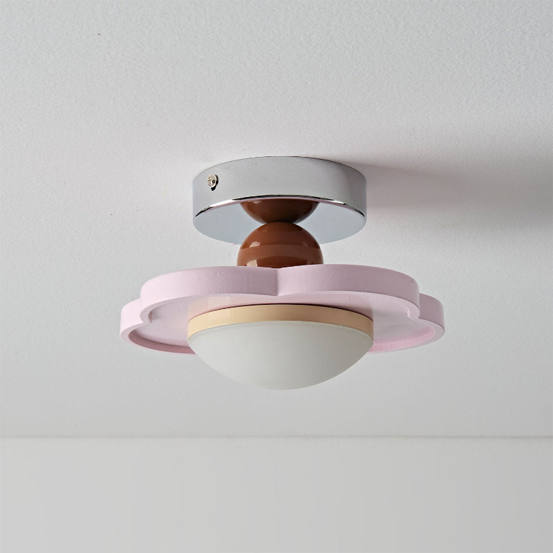 RAVENSCROFT FLUTED GLASS CEILING LIGHT