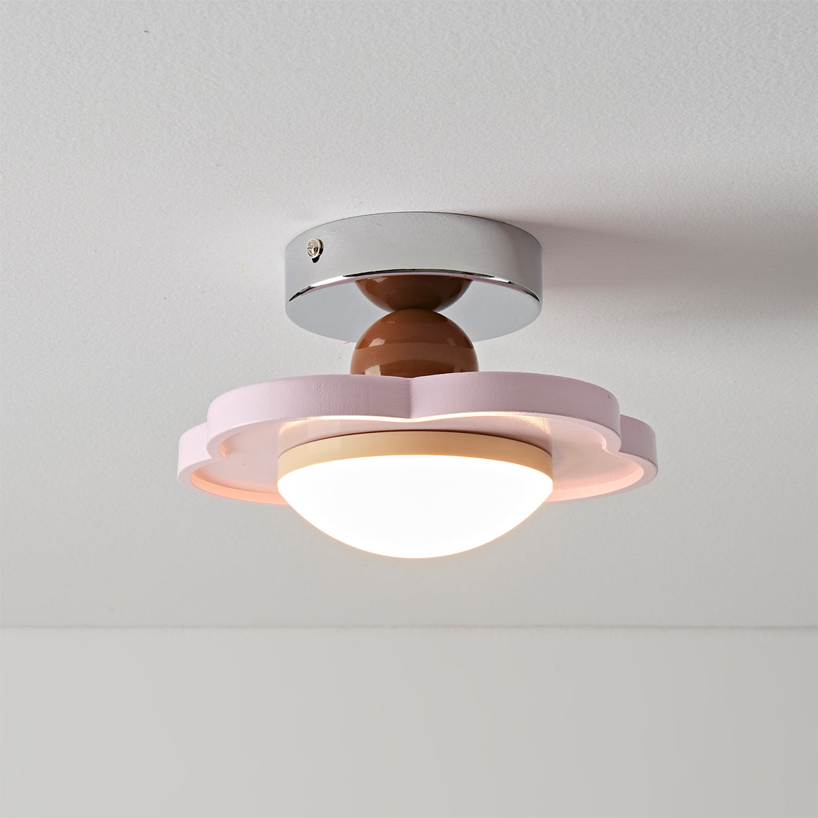 RAVENSCROFT FLUTED GLASS CEILING LIGHT