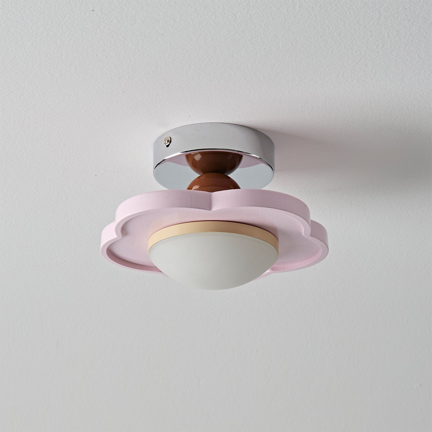 RAVENSCROFT FLUTED GLASS CEILING LIGHT