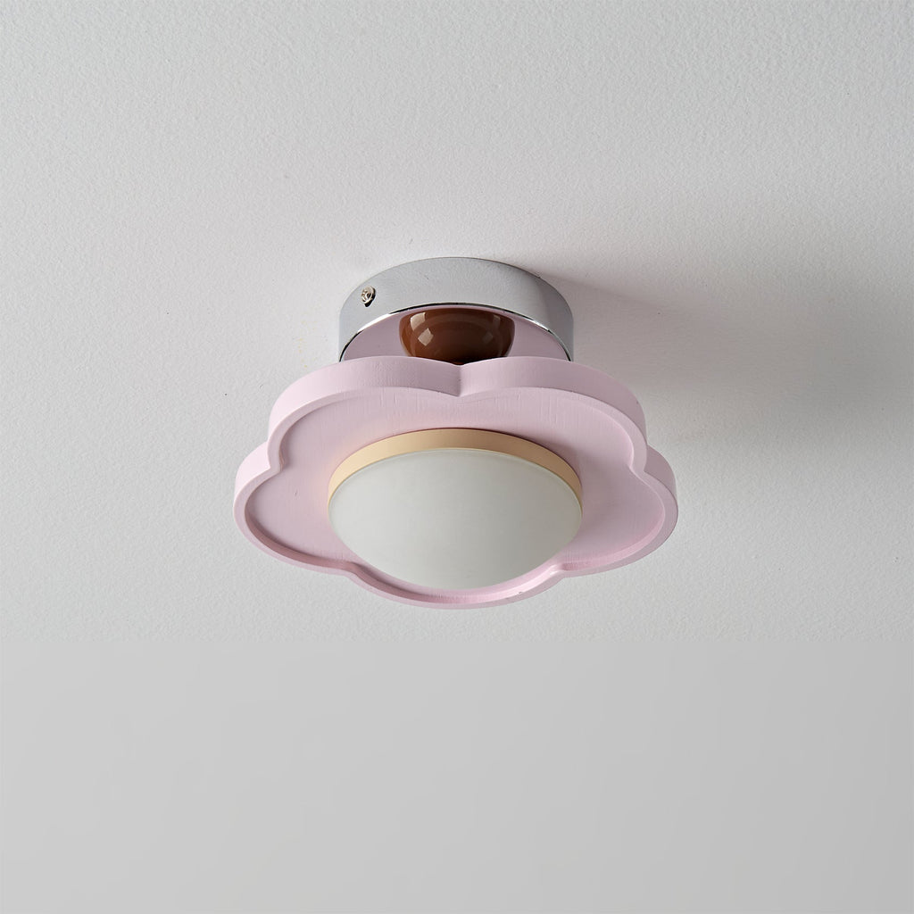 RAVENSCROFT FLUTED GLASS CEILING LIGHT
