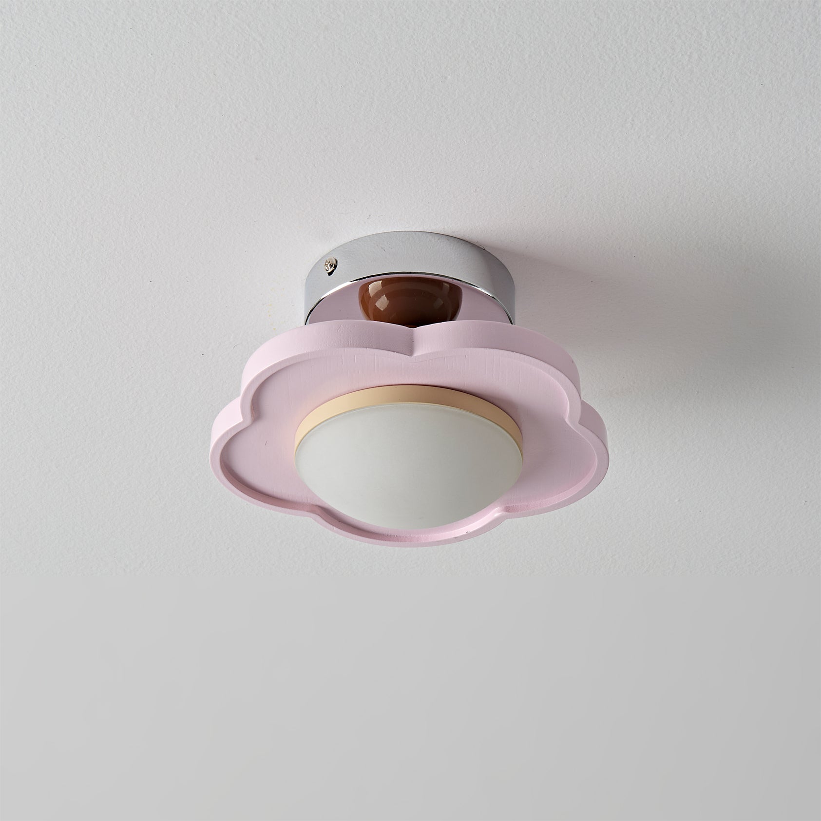RAVENSCROFT FLUTED GLASS CEILING LIGHT